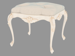 Stool with leather upholstery BN8838