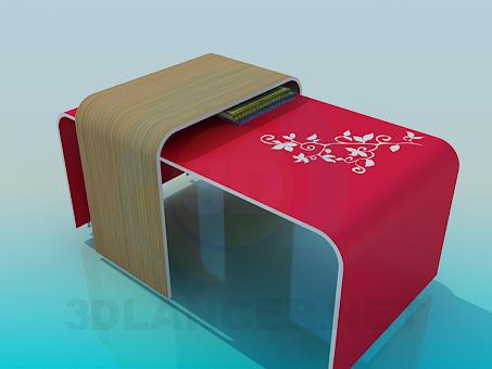 modelo 3D Mesa de centro - escuchar modelo 3D Mesa de centro - escuchar