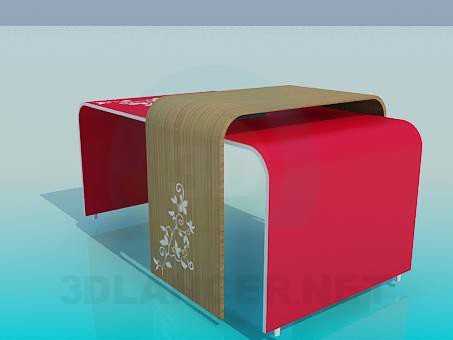 modelo 3D Mesa de centro - escuchar modelo 3D Mesa de centro - escuchar