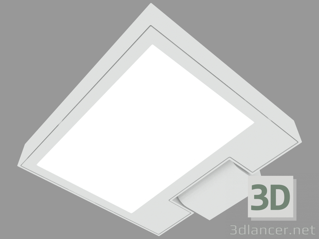 3d model Searchlight MOVIT SQUARE 220mm (S3050W) - preview
