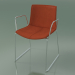 3d model Chair 0312 (on rails with armrests, with removable leather upholstery, cover 1) - preview