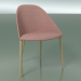 3d model Chair 2207 (4 wooden legs, upholstered, bleached oak) - preview