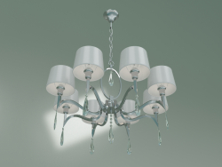 Suspended chandelier Madera 10093-8 (chrome-clear crystal Strotskis)