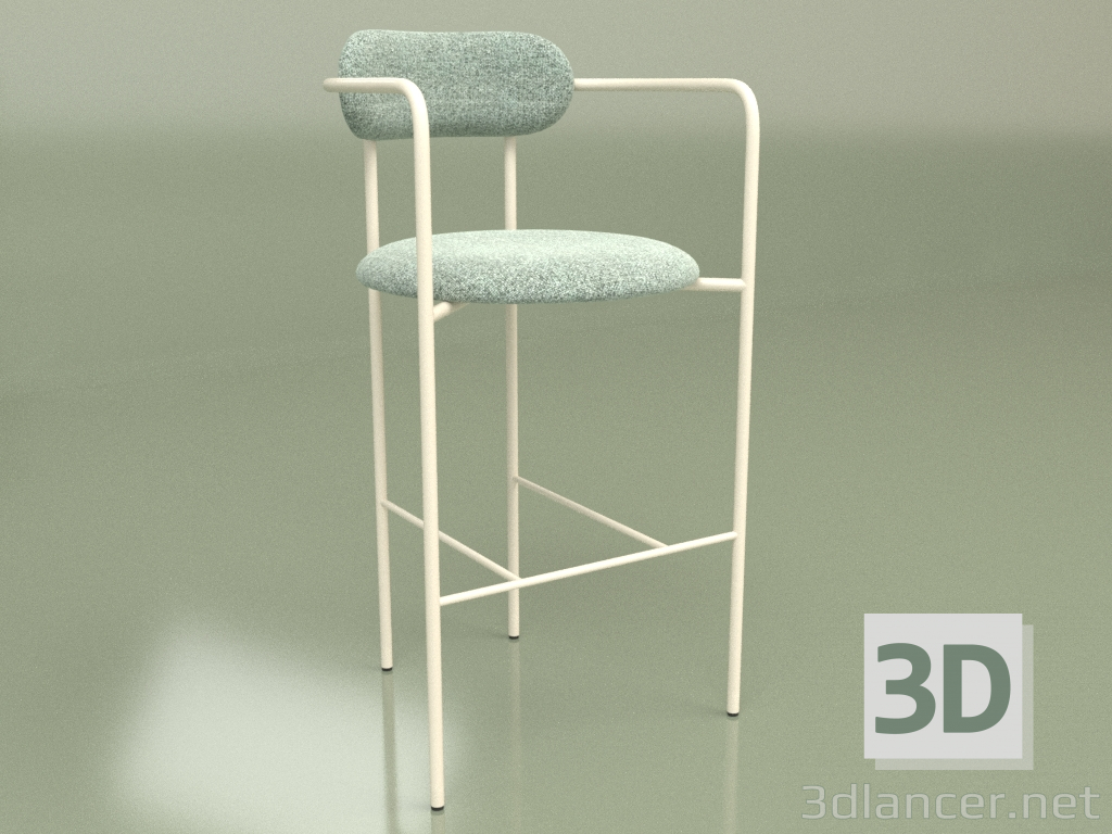 3D Modell Barhocker Six (leicht) - Vorschau
