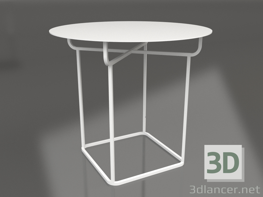 3 डी मॉडल डाइनिंग टेबल (सफ़ेद) - पूर्वावलोकन