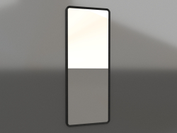 Wall mirror 1800x700 mm (black RAL 9005)