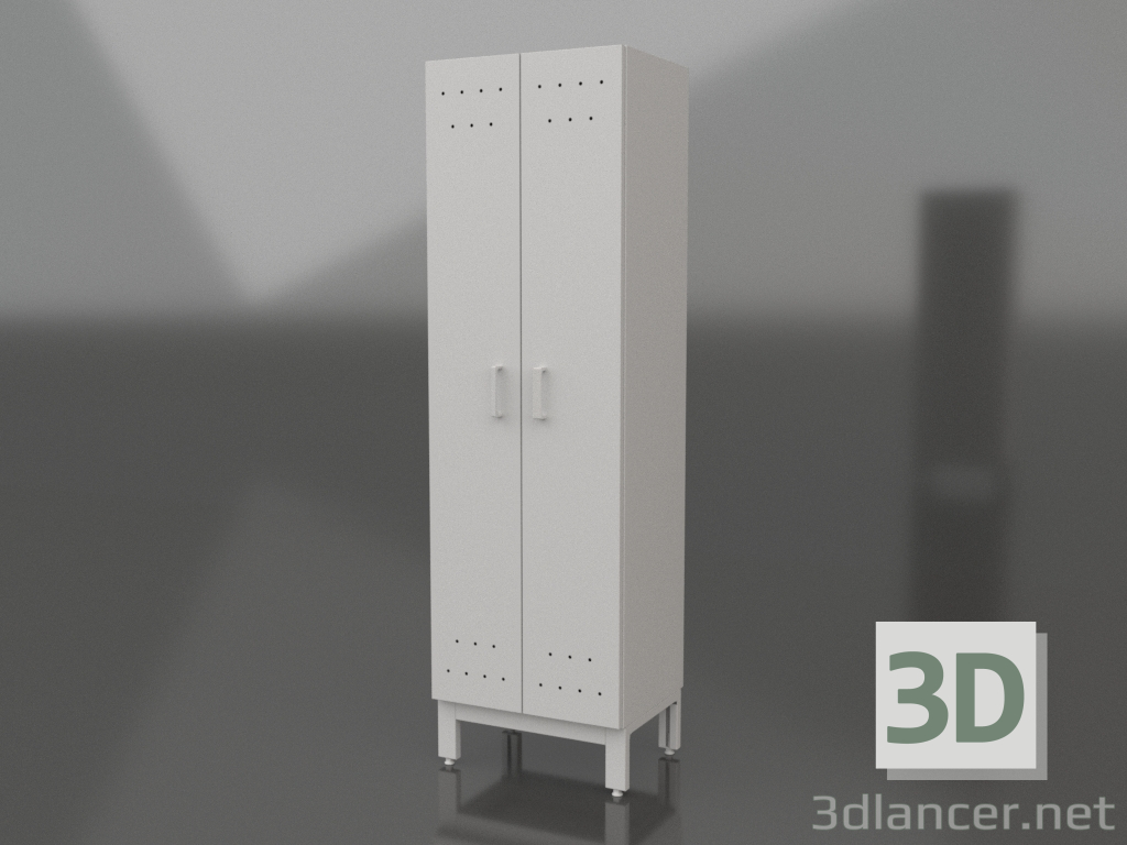 3d model Wardrobe wardrobe LK-600 ShG - preview 3d model Wardrobe wardrobe LK-600 ShG - preview