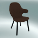 3d model Cierre de silla (JH1, 59x58 A 88 cm, roble teñido negro, Steelcut - 365) - vista previa