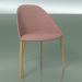 3d model Chair 2207 (4 wooden legs, upholstered, natural oak) - preview