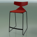 3d model Stackable Bar Stool 3712 (with cushion, Red, V39) - preview