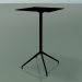 3d model Square table 5747 (H 103.5 - 59x59 cm, spread out, Black, V39) - preview