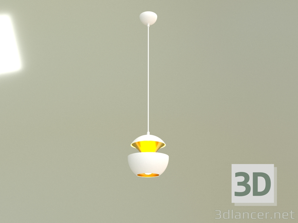 modello 3D Lampada a sospensione 9064S WH+GD - anteprima