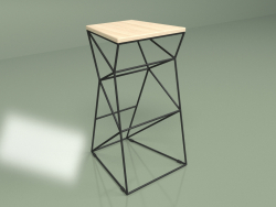 Bar stool SUPPOR 780 (natural ash)