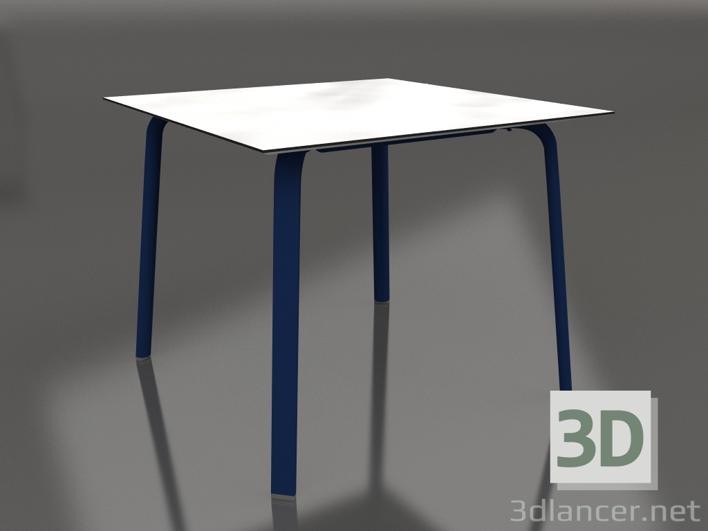 3D Modell Esstisch 90 (Nachtblau) - Vorschau