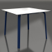 modèle 3D Table à manger 90 (Bleu nuit) - preview