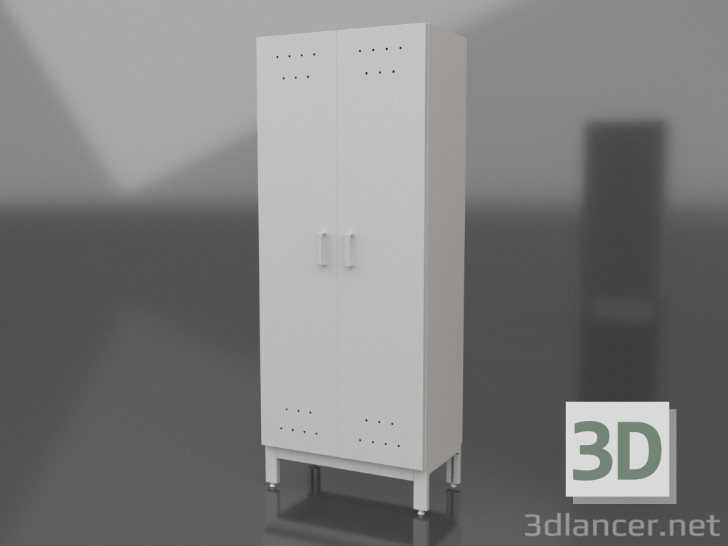 3d модель Шафа гардеробна ЛК-800 ШГ – превью