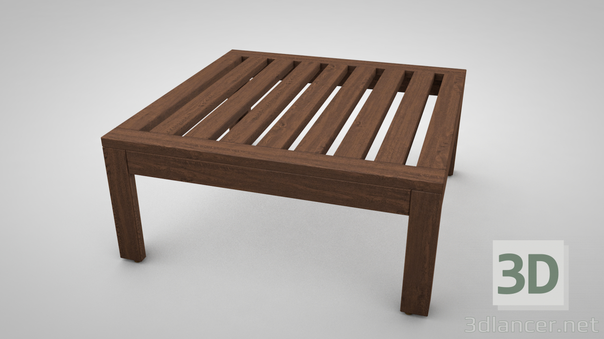 3d стол/табурет ЭПЛАРО IKEA модель купить - ракурс