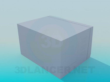 modelo 3D Horno de microondas - escuchar modelo 3D Horno de microondas - escuchar
