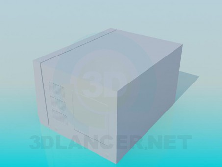 modelo 3D Horno de microondas - escuchar modelo 3D Horno de microondas - escuchar