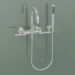 3d model Wall-mounted bath mixer with hand shower (25 133 882-08) - preview