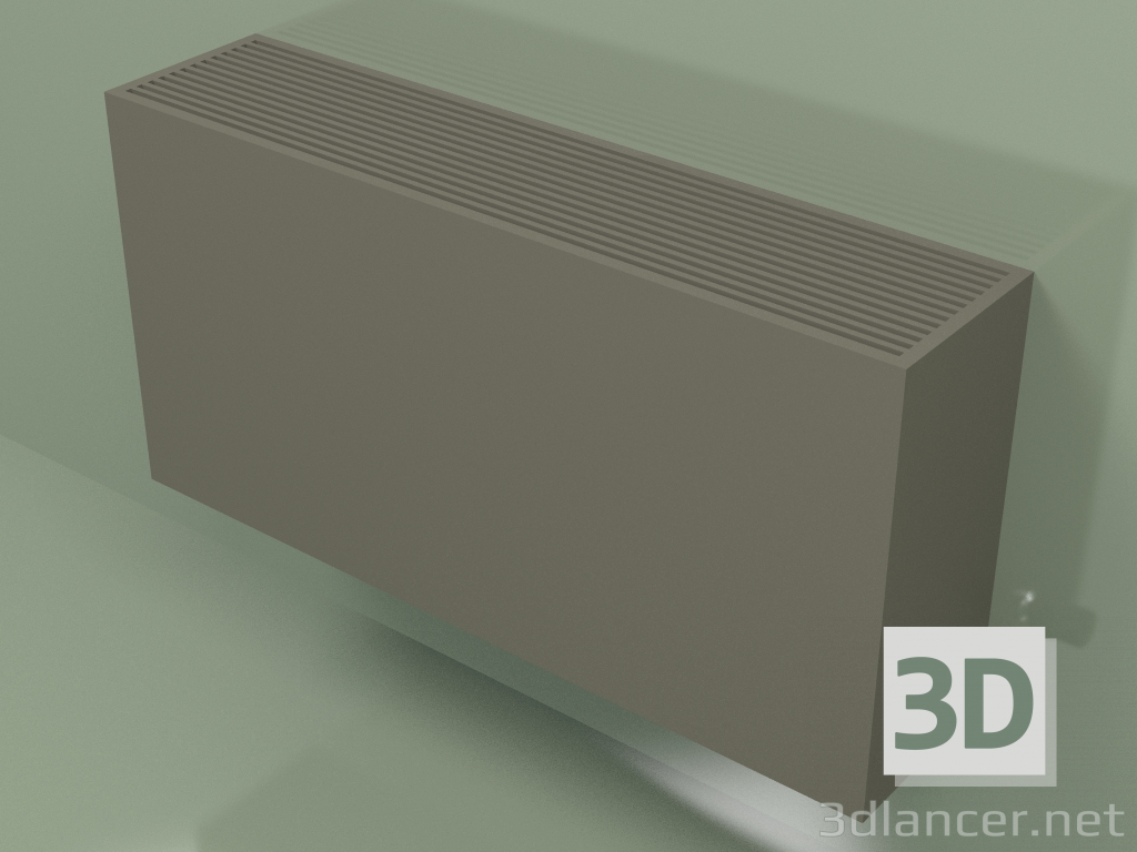 3D modeli Konvektör - Aura Slim Basic (500x1000x230, RAL 7013) - önizleme