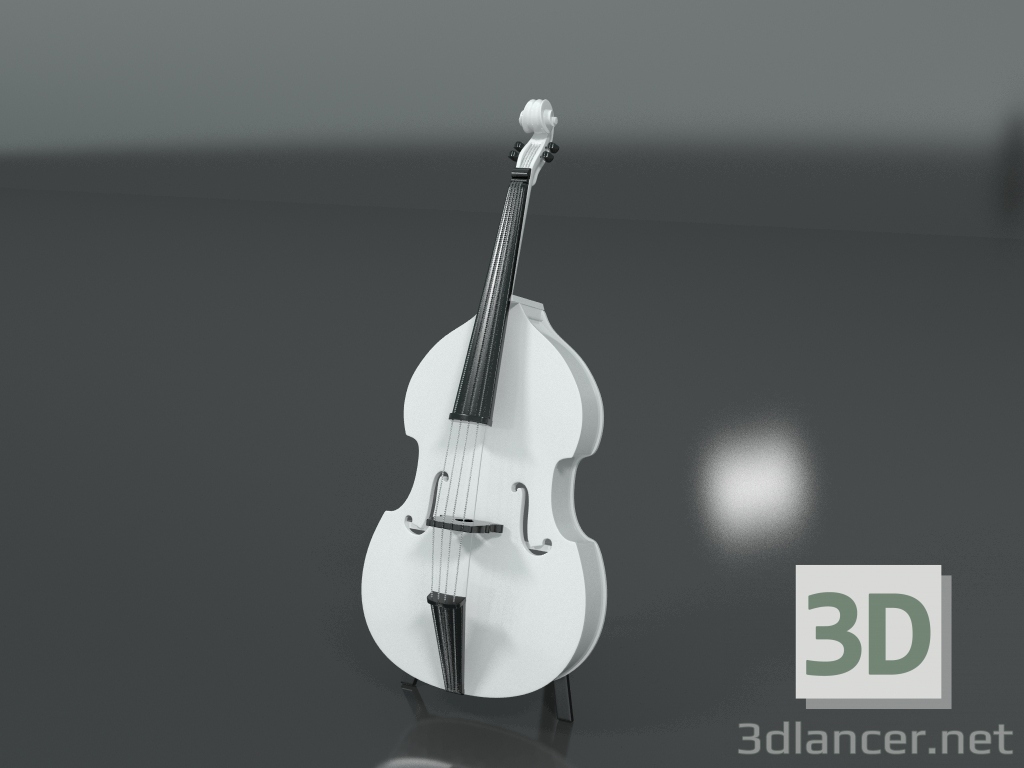 modello 3D Barra contrabbasso (art.13614) - anteprima