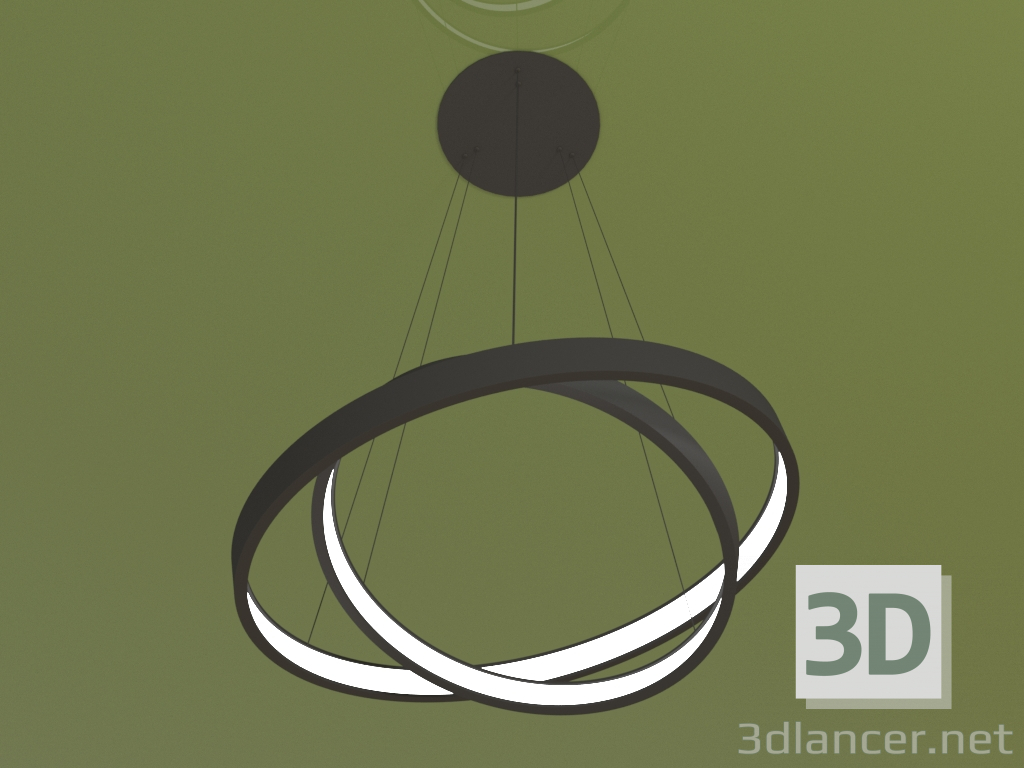 modello 3D Apparecchio RING SATURNO (D 600 mm) - anteprima