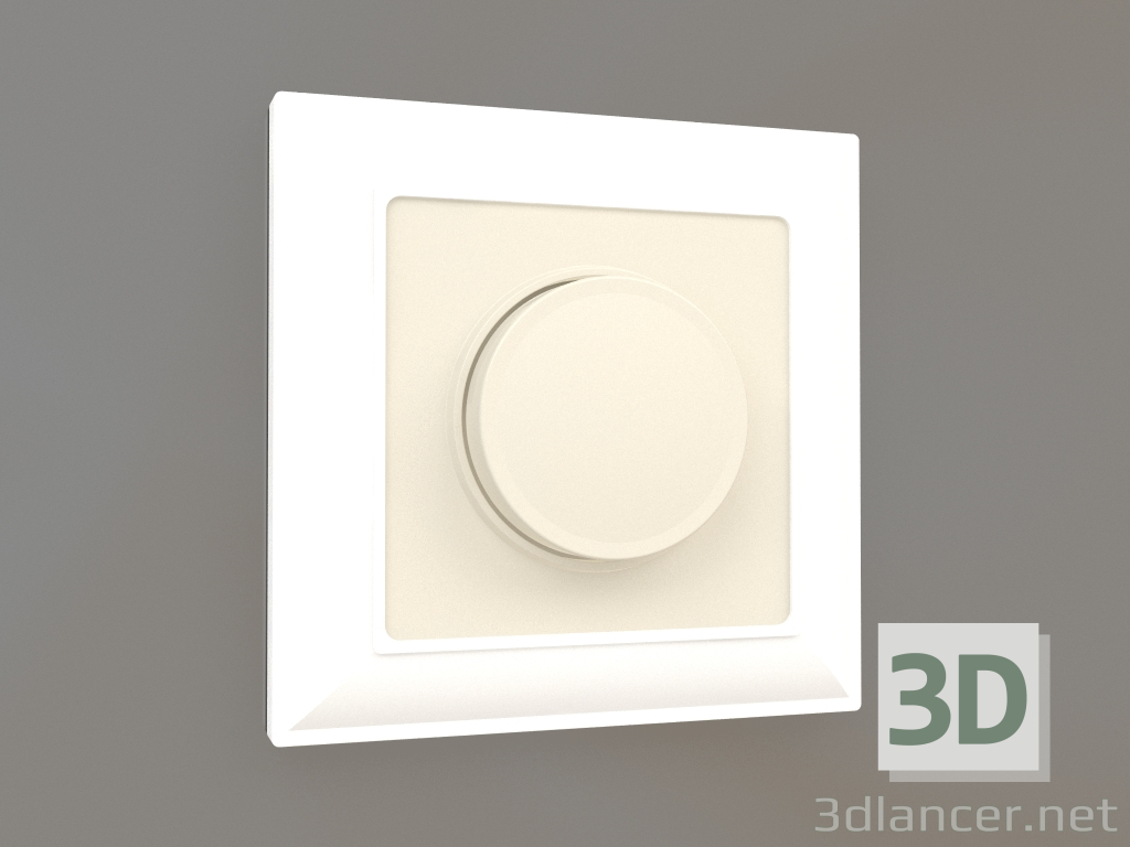 Modelo 3d Dimmer (marfim) - preview