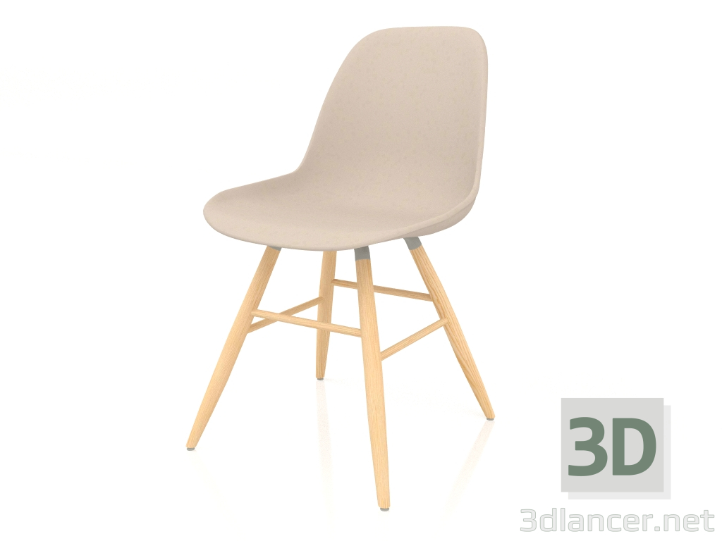 3d model Silla Albert Kuip (Taupe) - vista previa