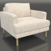 modèle 3D Chaise Fisht (pieds en bois) - preview
