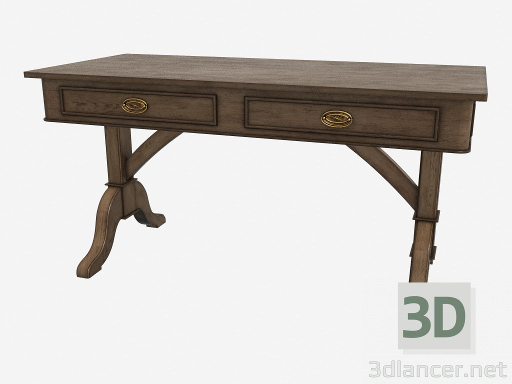 modèle 3D Table de travail DARCY (302.020-2N7) - preview