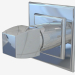 modello 3D Miscelatore doccia esterno (13312 + 31209) - anteprima