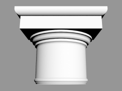 Demi-colonne (en haut) K1111 (36,5 x 18,3 x 30 - Ø 36,5 cm)