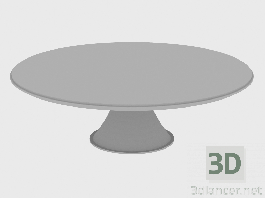 modello 3D Tavolino da caffè GEHRY SMALL TABLE (D120XH38) - anteprima