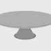 modello 3D Tavolino da caffè GEHRY SMALL TABLE (D120XH38) - anteprima