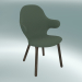 Modelo 3d Prendedor da cadeira (JH1, 59x58 H 88cm, carvalho oleado fumado, Divina - 944) - preview