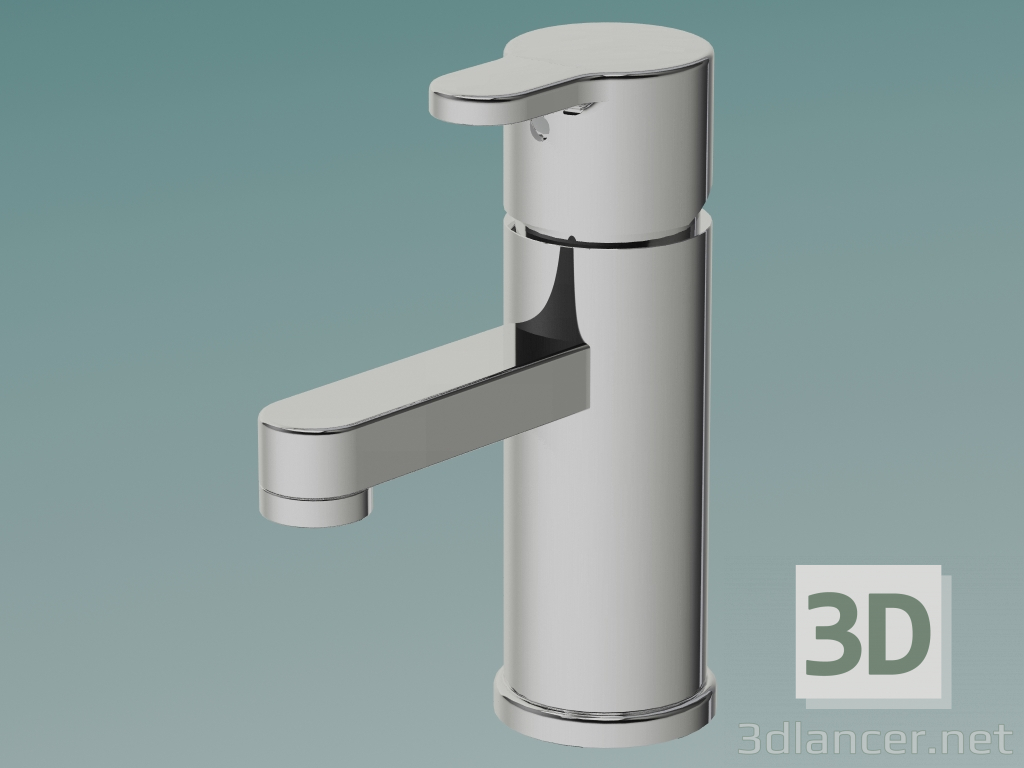 modello 3D Rubinetto lavabo Nordic 3 (GB41213051) - anteprima