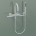 3d model Wall-mounted bath mixer with hand shower (25 133 882-10) - preview