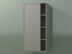 Wall cabinet with 1 left door (8CUCСDS01, Clay C37, L 48, P 36, H 96 cm)
