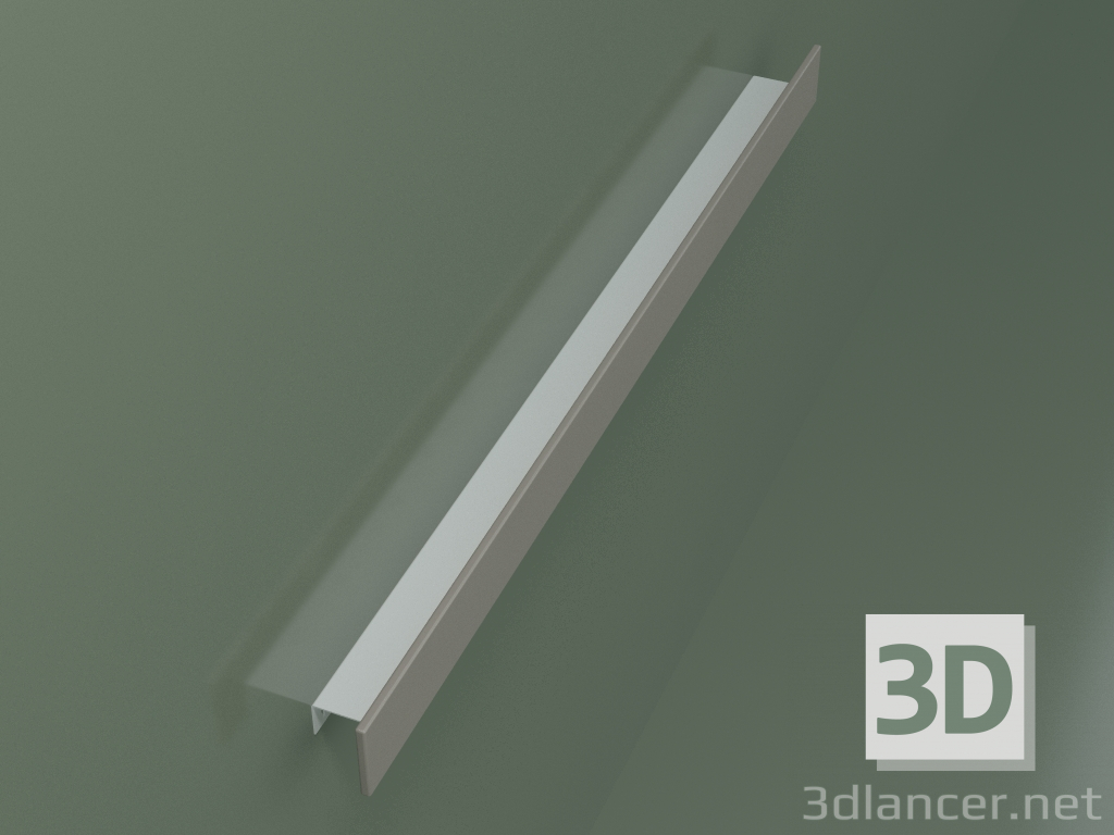 modello 3D Mensola Filolucido (90S18002, Clay C37) - anteprima