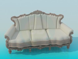 Sofá barroco