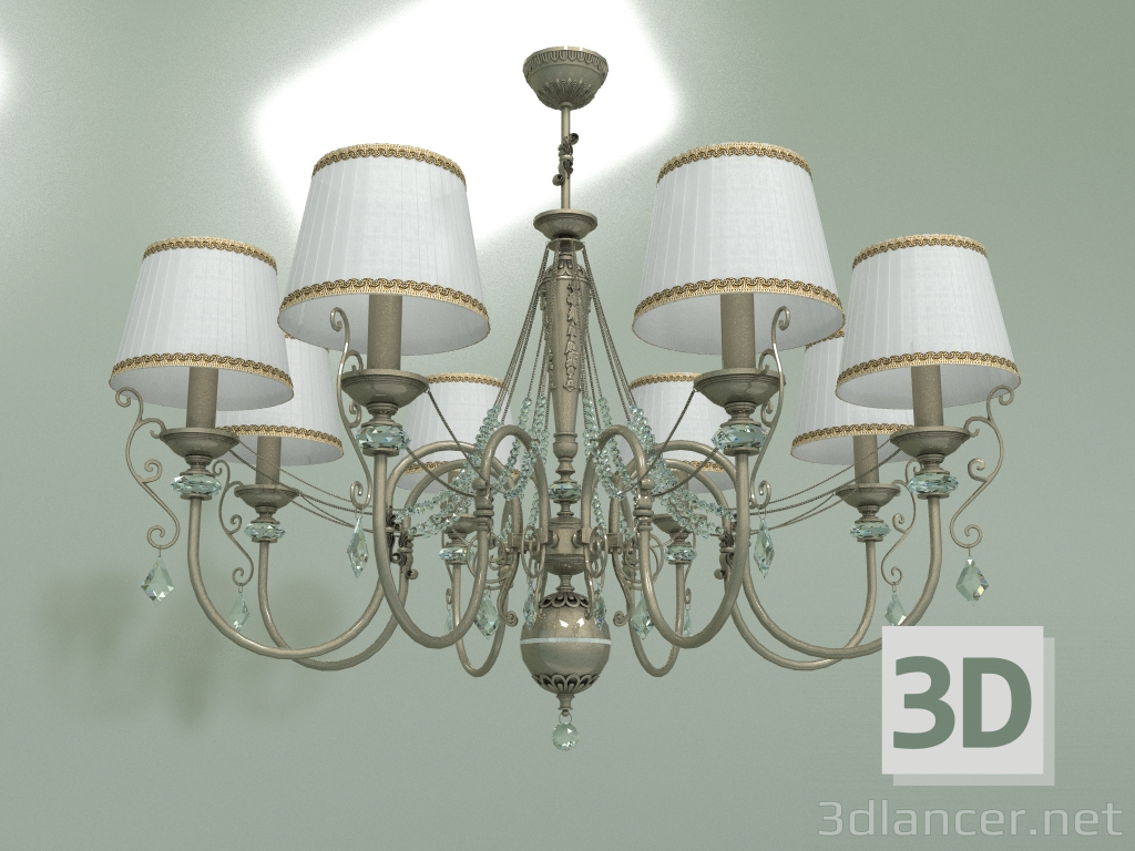 3d model Chandelier LUCA LUC-ZW-8 (PA) - preview