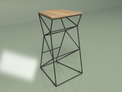 Bar stool SUPPOR 780 (rustic ash)