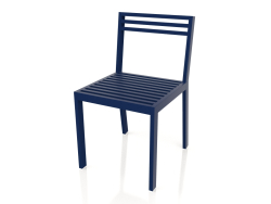 Chaise de salle à manger (bleu nuit)