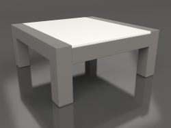 Side table (Quartz gray, DEKTON Zenith)