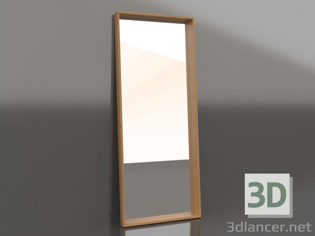 3d model Mirror 2000x800 mm (natural oak) - preview