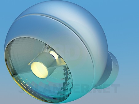3d model Halogen lamp - preview 3d model Halogen lamp - preview