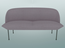 Double sofa Oslo (Fiord 551, Light Gray)