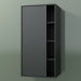 3d модель Настенный шкаф с 1 левой дверцей (8CUCСDS01, Deep Nocturne C38, L 48, P 36, H 96 cm) – превью