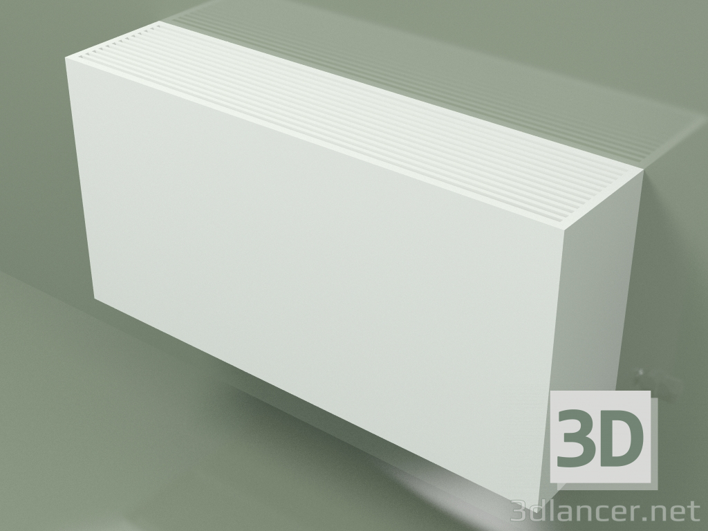 3D modeli Konvektör - Aura Slim Basic (500x1000x230, RAL 9016) - önizleme